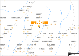 map of Evbuohuan