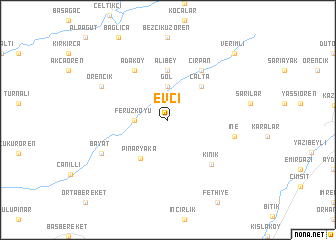 map of Evci