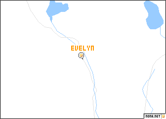 map of Evelyn