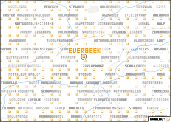 map of Everbeek