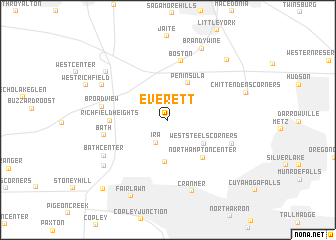 map of Everett