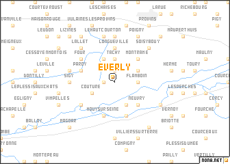 map of Éverly