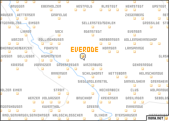 map of Everode