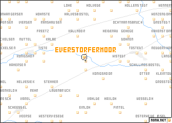 map of Everstorfermoor