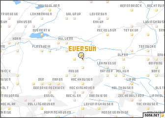 map of Eversum