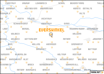 map of Everswinkel