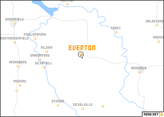 map of Everton