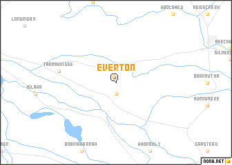 map of Everton