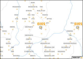 map of Eves