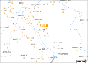 map of Evla