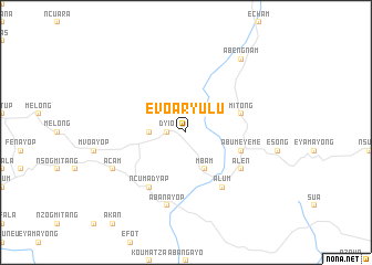 map of Evoaryulu