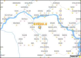 map of Evodulu