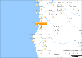 map of Evongo