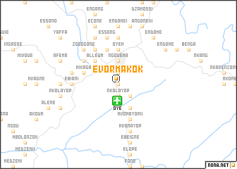 map of Evormakok