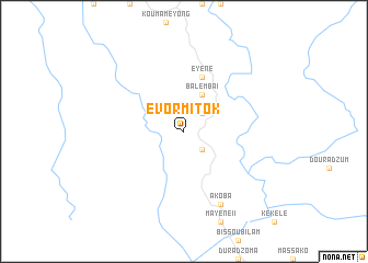 map of Evormitok
