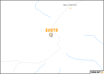 map of Evota