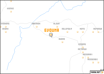 map of Evouma