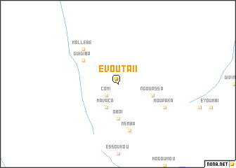 map of Evouta II