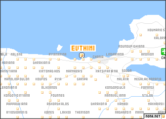 map of Evthími