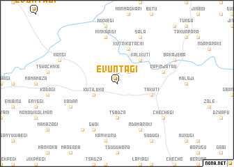 map of Evuntagi