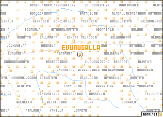 map of Evunugalla