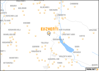 map of Evzhenti