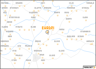 map of Ewadri