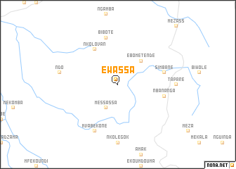 map of Ewassa