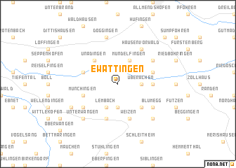 map of Ewattingen