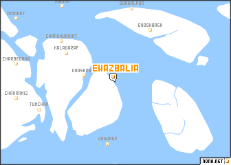 map of Ewazbalia