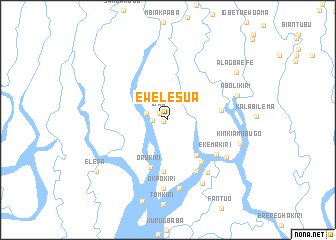 map of Ewelesua