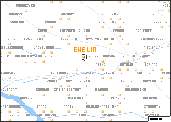 map of Ewelin