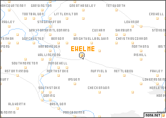 map of Ewelme