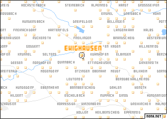 map of Ewighausen