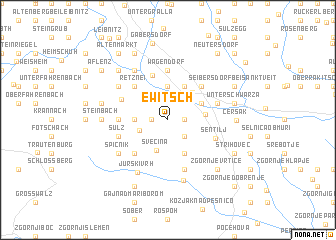 map of Ewitsch