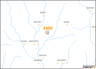 map of Ewok