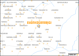 map of Ewonko Ganabigi