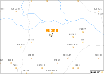 map of Ewora