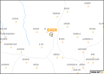 map of Ewuh