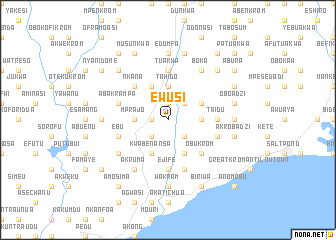 map of Ewusi