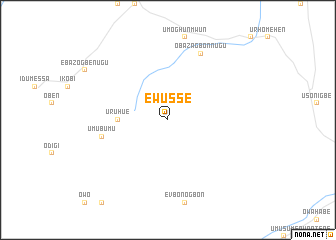 map of Ewusse