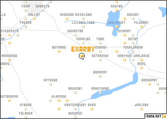 map of Exarby