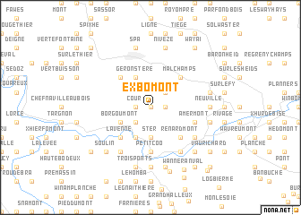 map of Exbomont