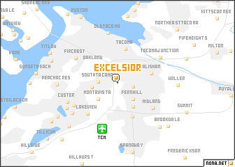 map of Excelsior