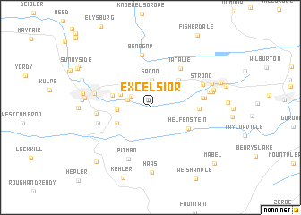 map of Excelsior