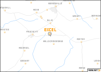 map of Excel