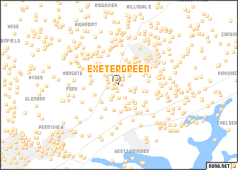 map of Exeter Green