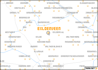 map of Exloërveen