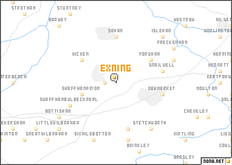 map of Exning