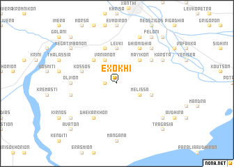 map of Exokhí